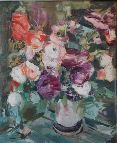 Paul GIROL (1911-1989)

Bouquet de fleurs

Huile...