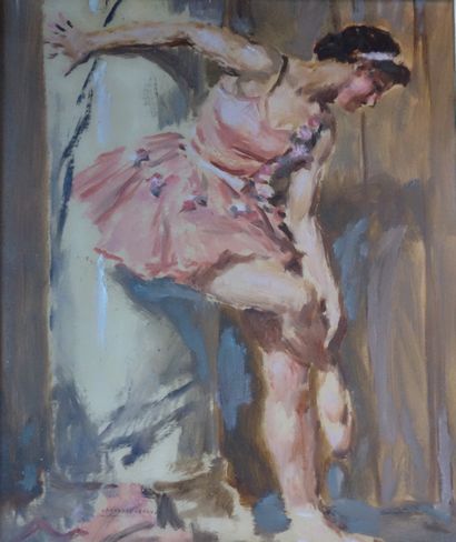 Auguste LEROUX (1871-1954)

Ballerine

Huile...