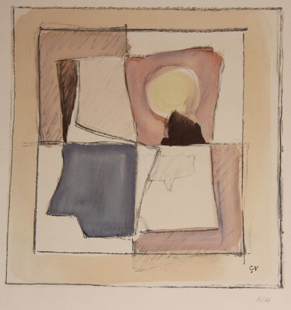 Geer van VELDE (1898-1977)

Sans titre

Lithographie...