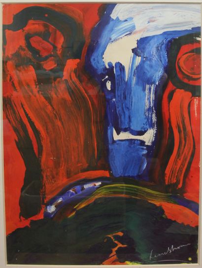 Bengt LINDSTRÖM (1925-2008)

Sans titre

Aquarelle...