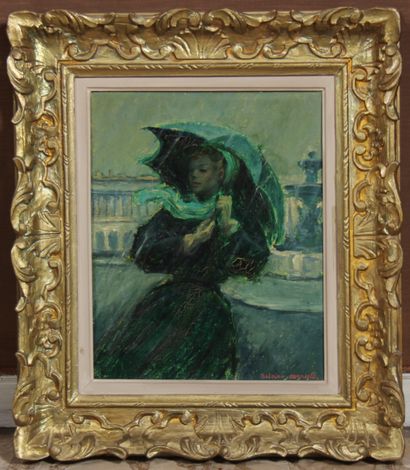 Antoine SERNEELS (1909-?)

Femme au parapluie

Huile...