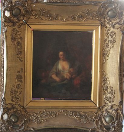 Eugène François de BLOCK (1812-1893).

Maternité.

Huile...
