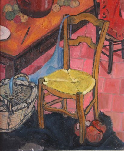 Ecole moderne

La chaise

Huile sur isorel...
