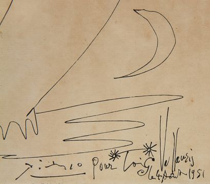 Pablo PICASSO d'après - Georges BETEMPS 

Chien,...