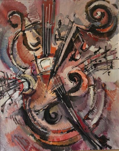 Roger LERSY (1920-2004)

Violoncelle

Huile...