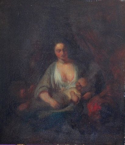 Eugène François de BLOCK (1812-1893).

Maternité.

Huile...