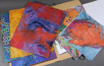TEMPE

Fort lot de gouaches dans un carton...