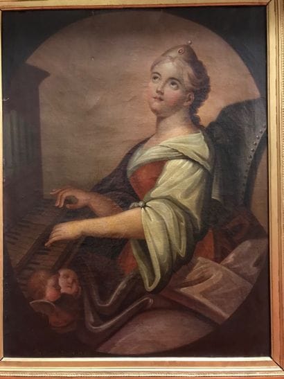 Ecole italienne du XIXème siècle, De Minis

Sainte...