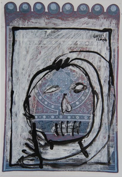 Jean Yves GOSTI (XXème s.)

Portrait

Gouache...