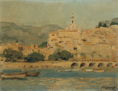 Henri Georges TROUSSARD (1896-1953)

Menton

Huile...