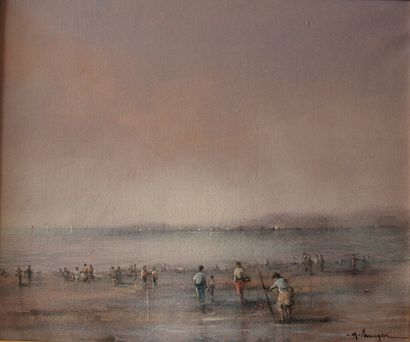 Alferio MAUGERI (1933-)

Pêcheurs sur la...