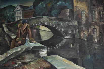 *Luigi CORBELLINI (1901-1968)

Femme assise...