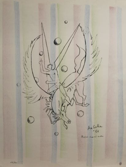 COCTEAU Jean (1889-1963)

Pégase, plafond...