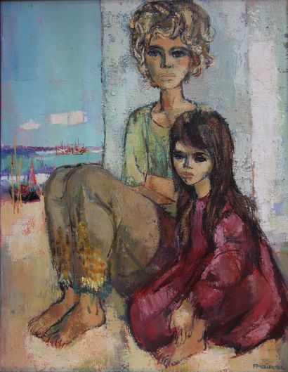 Paul GIROL (1911-1989)

Mère et fille

Huile...