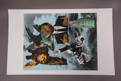 ERRO (1932-)

Sianuk, 1974

Lithographie...