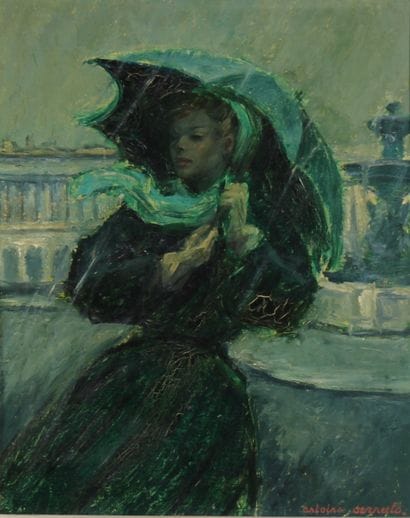 Antoine SERNEELS (1909-?)

Femme au parapluie

Huile...