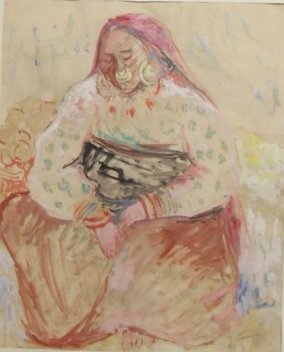 Jean LAUNOIS (1898-1942)

Femme

Aquarelle

38x32...