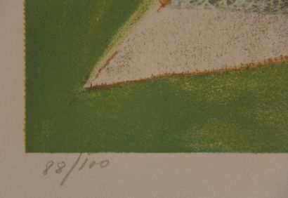 Jacques VILLON (1875-1963)

Composition cubiste

Lithographie...