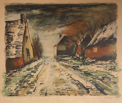 Maurice de VLAMINCK (1876-1958)

Village...