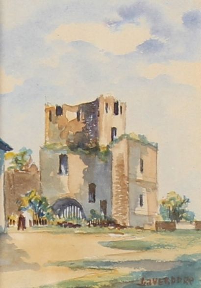 *COVERING

Buildings

Two watercolours signed...
