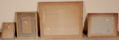 Four framed pieces