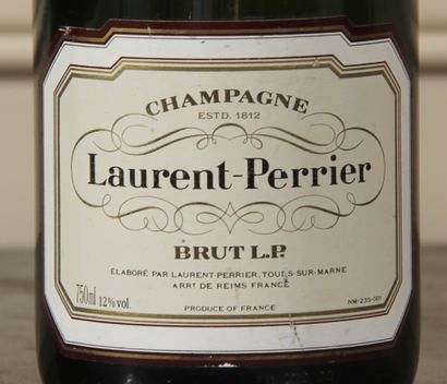 *Laurent PERRIER

Three bottles of brut champagne...