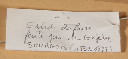 *Louis Eugène BOURGEOIS (1831-1878)

Study...