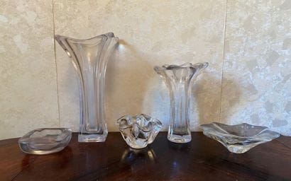 *BACCARAT et divers

Lot de vases et vide-poches...