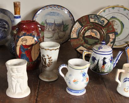 DESMANT - QUIMPER et divers

Lot de vases...
