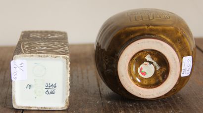 ROYAL COPENHAGUE et divers

Deux vases en...