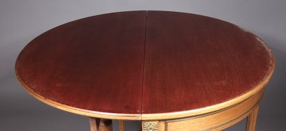 *Table à jeux demi-lune à plateau portefeuille...