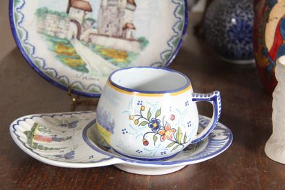 DESMANT - QUIMPER et divers

Lot de vases...