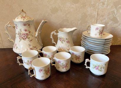 *LIMOGES

Partie de service à thé à décor...