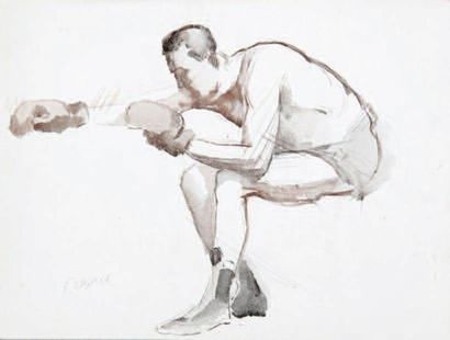 Eugène GASNIER (1910-1995)
Boxeur dans le...