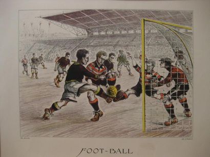 CELES et DORFINANT
Football Lithographie...
