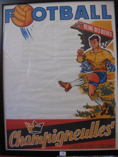 Football Affiche passe-partout Champigneulles...