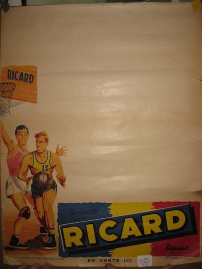 Affiche passe-partout Ricard pour annonces...