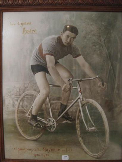 Portrait du Champion de Mayenne de fond sur...