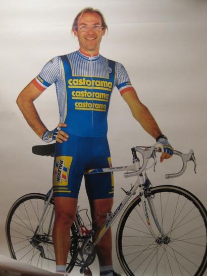 Affiche Laurent FIGNON pour Castorama,vers...