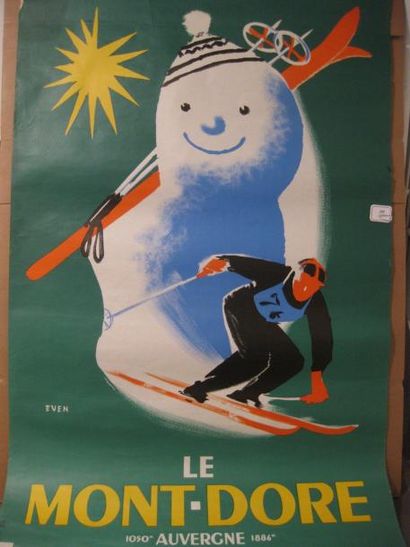 Le Mont-Dore, Auvergne Affiche lithographiée...