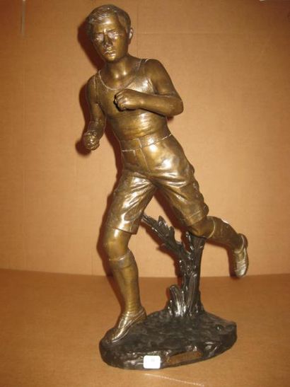 GARNIER, vers 1890-1900
Coureur à pied Sculpture....