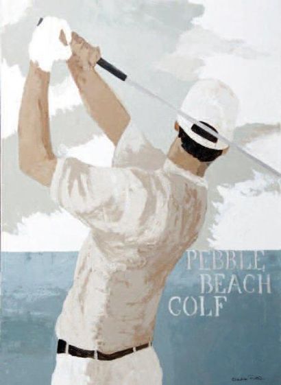 Claudine FICHEZ
Pebble Beach Golf Acrylique...
