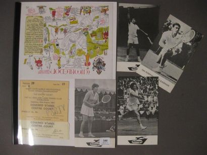 Lot Wimbledon: - 4 programmes de Wimbledon...