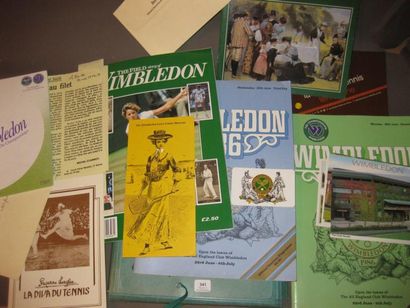 Lot Wimbledon: - 5 CPA couleurs 1985 - 2...