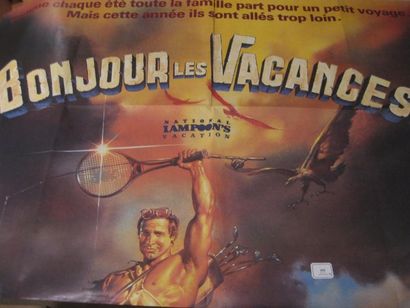 4 Affiches de films modernes avec pour thème...