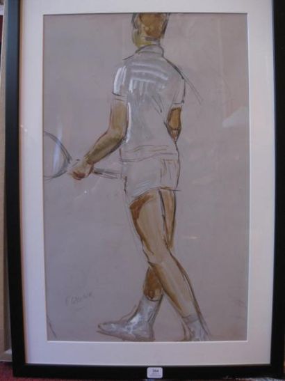 Eugène GASNIER (1910-1995)
Joueur de tennis...