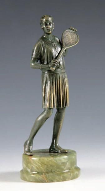 Ecole française vers 1920
Suzanne LENGLEN...