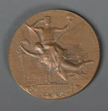 Paris,1900
Médaille de participant en bronze....