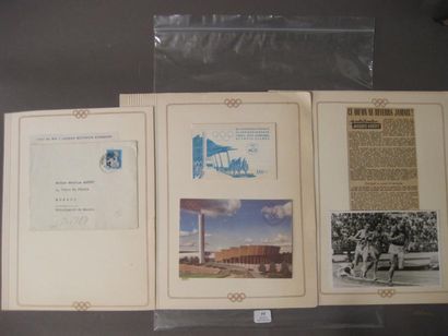 Helsinki,1952
Partie d'album de timbres et...