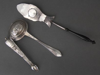 Lot de couverts de service en argent 950°/°°...